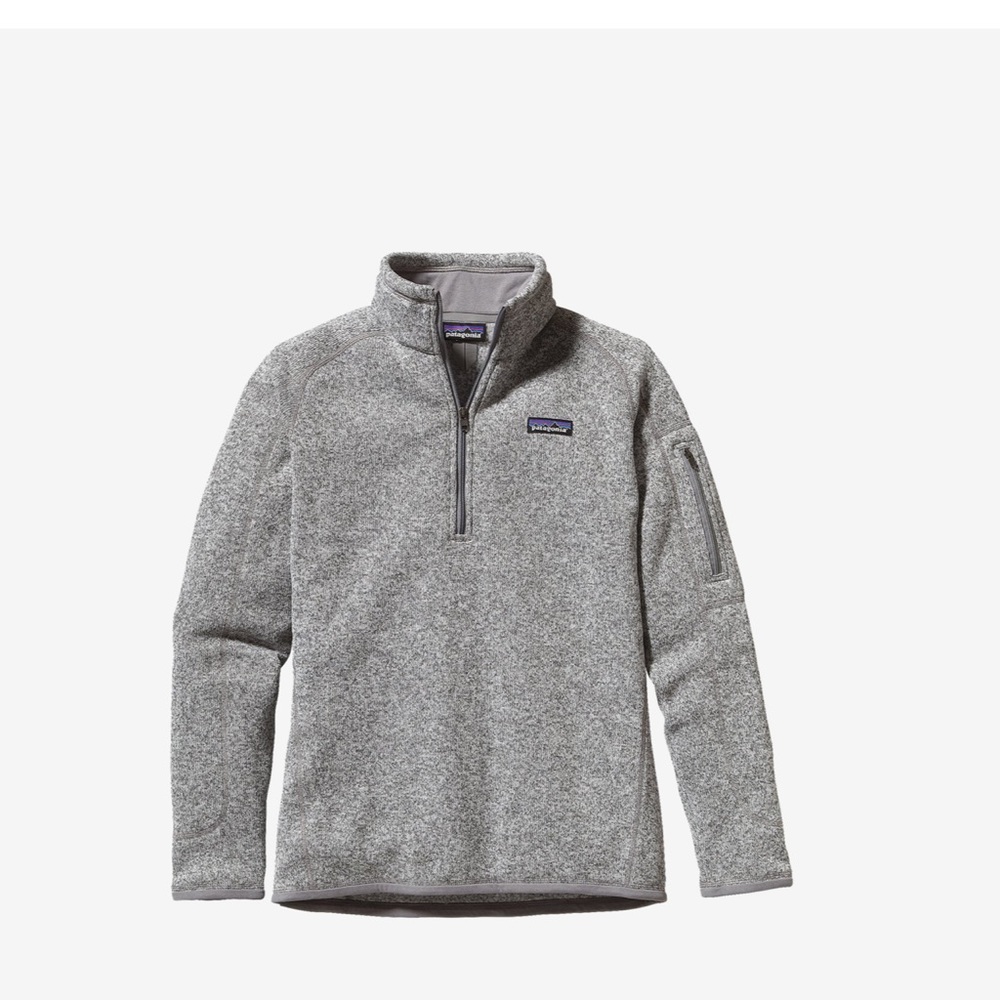 Gray Patagonia better sweater